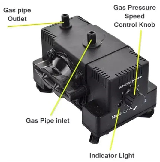Super Speed TX-3000G++++ Gas Suction Pressure Compressor Pump – 7.5W Gas Booster
