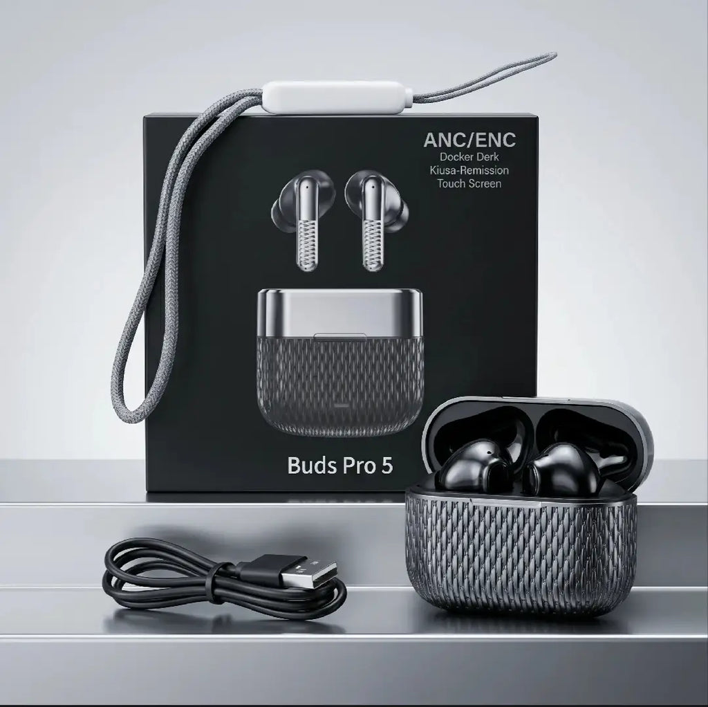 Airbuds Pro 5 – Next-Gen Wireless Bluetooth Earbuds with Immersive Sound
