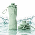 Silicone Folding Bottle 600ML – Collapsible Smart Travel Bottle, Space-Saving Design