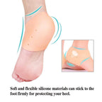 Full Heel Pain Anti-Crack Silicone Socks – Full-Length Foot Care Set