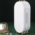 Jewellery Box Organizer with Mirror – Multi-Compartment Storage for Rings, Earrings & Necklaces
