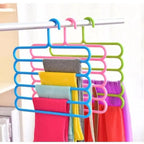 5-Layer Magic Hangers – Space-Saving Multi-Layer Clothes Hanger Organizer