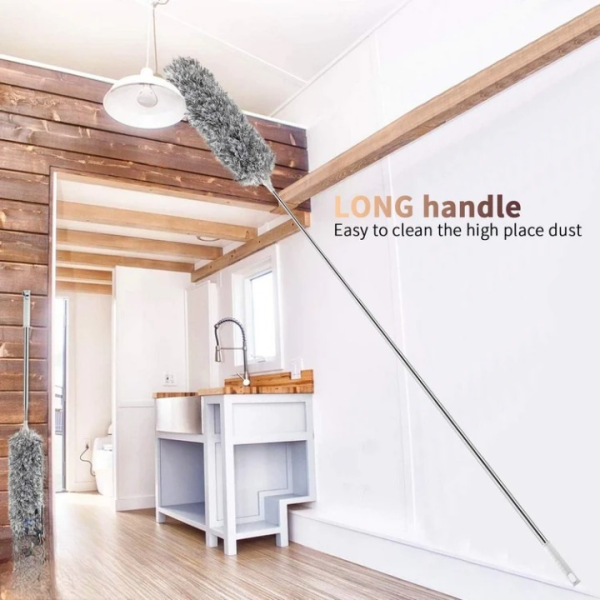 Extendable Telescope Microfiber Duster – Long Handle High-Quality Fan & Ceiling Duster