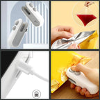 Mini Heat Sealing Machine – 2-in-1 USB Rechargeable Bag Cutter & Sealer