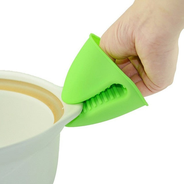 Silicone Heat-Resistant Glove Clip Set – Non-Slip Pot & Bowl Holder for Cooking & Baking