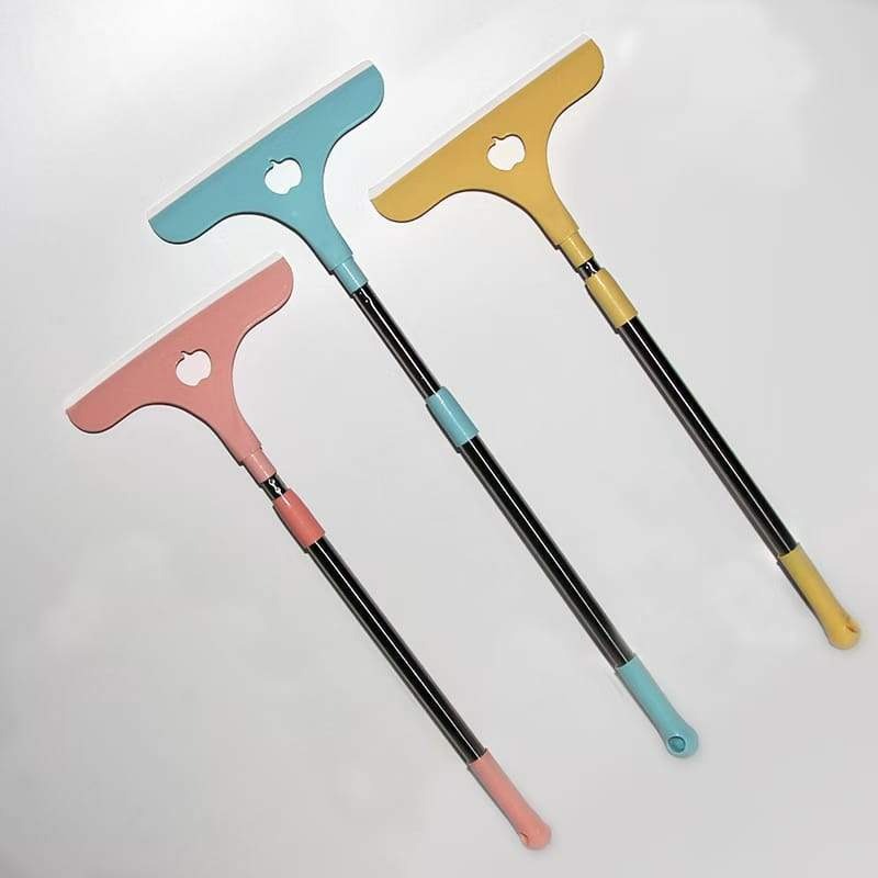 Multipurpose Glass Scraper & Wiper – Soft Window Cleaning Brush for Home, Car & Kitchen