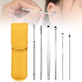 Professional Ear Cleaner Master Kit – Complete Earwax Removal Tools with PU Leather Case