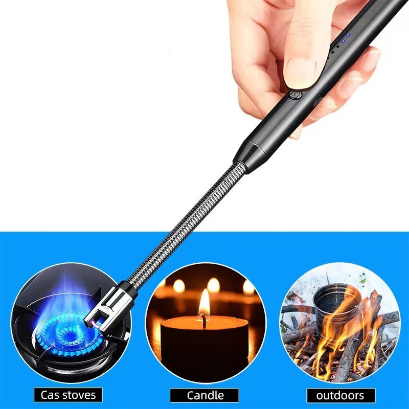 USB Rechargeable Electric Lighter – Windproof Flameless Plasma Lighter