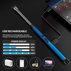 USB Rechargeable Electric Lighter – Windproof Flameless Plasma Lighter