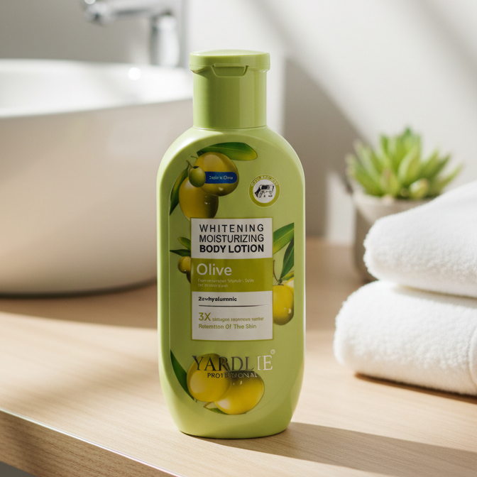 Yardlie Professional Olive Whitening Moisturizing Body Lotion (200ml)