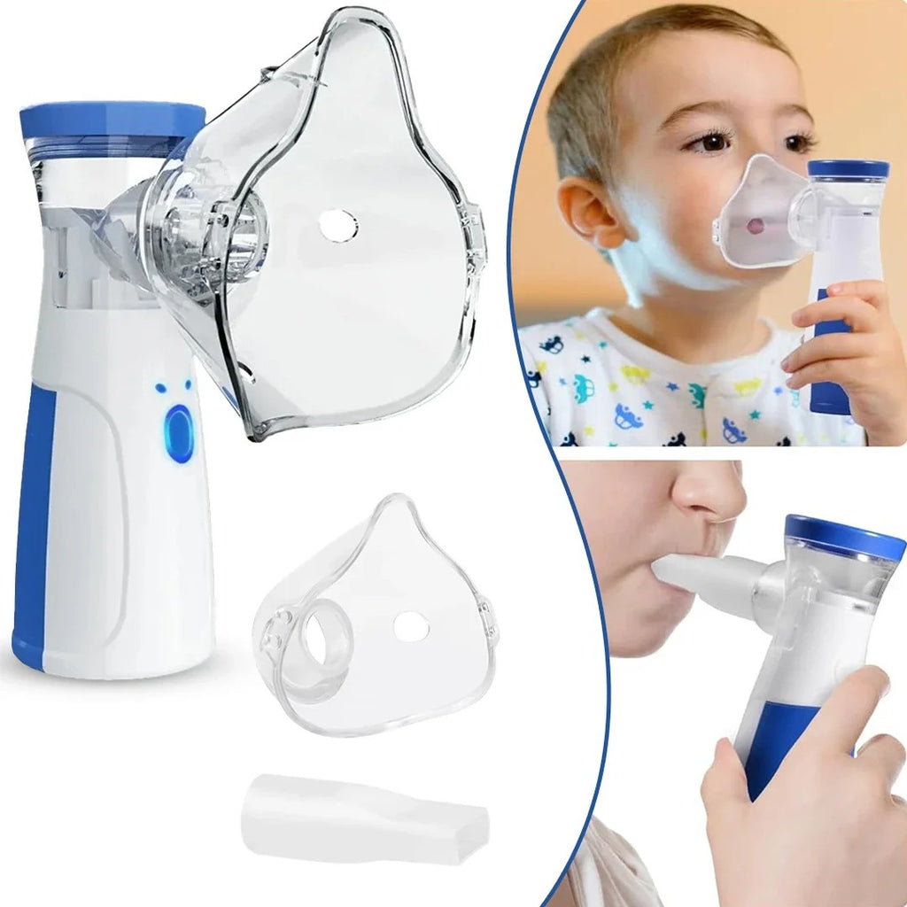 Portable Nebulizer Machine – Compact Handheld Respiratory Inhaler for Home Use