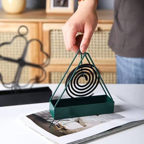Premium Powder-Coated Mosquito Coil Holder – Durable, Stylish & Safe Design