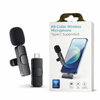 K8 Wireless Microphone – Portable Karaoke Speaker Mic with Bluetooth Connectivity