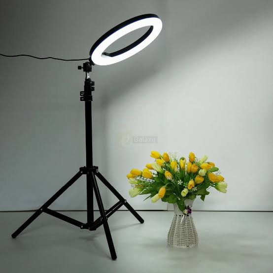 LED Ring Light 26CM – Adjustable Brightness Photography & Video Ring Light with Stand