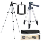 3-in-1 Professional Camera & Mobile Tripod Stand – Adjustable Stand with Phone & Camera Mount