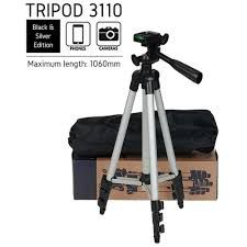 3-in-1 Professional Camera & Mobile Tripod Stand – Adjustable Stand with Phone & Camera Mount