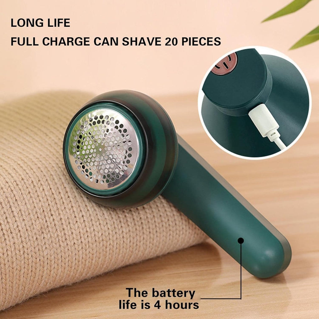 Portable Lint Remover – Electric Fuzz Shaver for Clothes, Sweaters & Fabrics