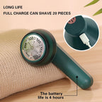 Portable Lint Remover – Electric Fuzz Shaver for Clothes, Sweaters & Fabrics