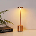 USB Rechargeable LED Night Light Desk Lamp – 3 Color Touch Control, Adjustable Brightness