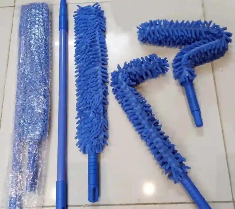 Flexible Fan Duster 3 in 1  – Microfiber Bendable Cleaning Brush for Tight Spaces