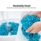 Flexible Fan Duster 3 in 1  – Microfiber Bendable Cleaning Brush for Tight Spaces