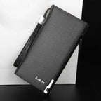 Leather Baellerry Long Wallet for Men & Women – Fashion Accessory for Daily Carry