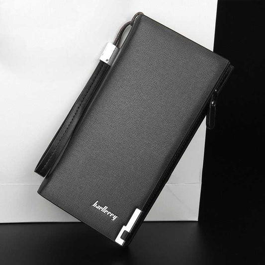 Leather Baellerry Long Wallet for Men & Women – Fashion Accessory for Daily Carry