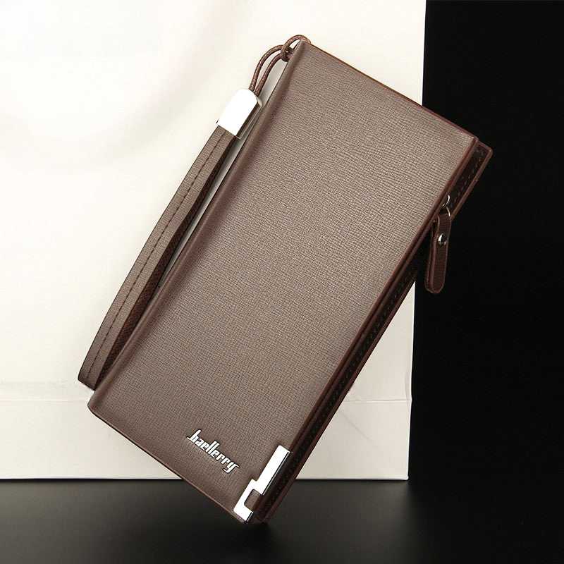 Leather Baellerry Long Wallet for Men & Women – Fashion Accessory for Daily Carry