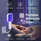 Mini Mosquito Racket – Compact & Portable Electric Bug Zapper for On-the-Go Protection
