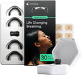 Sleepco Magnetic Nose Strips – Next-Gen BreathIn Nasal Dilator Starter Kit