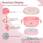 Silicone Wax Heater – Quick & Easy Hair Removal Warmer