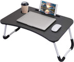 Laptop Table T1 – Foldable Multi-Purpose Table with Tablet Groove & Cup Slot