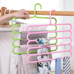 5-Layer Magic Hangers – Space-Saving Multi-Layer Clothes Hanger Organizer