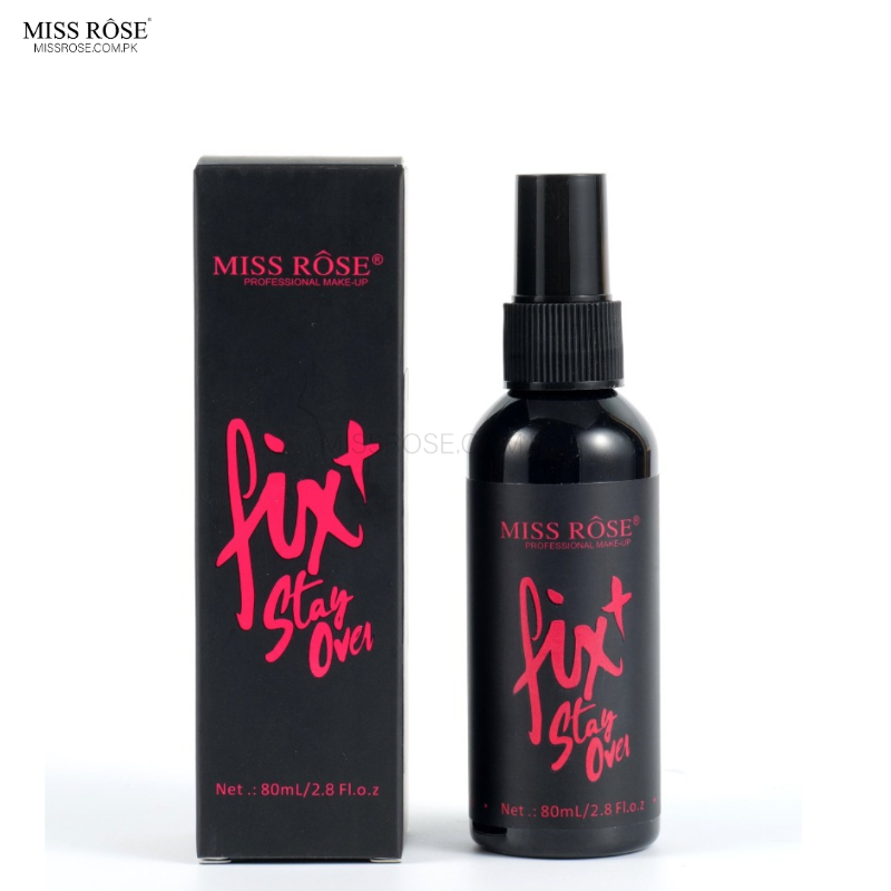Miss Rose Fix+ Stay Over Fixer – Long-Lasting Makeup Setting Spray (80ml)