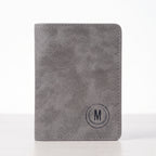 Leather Men's Short Thin Wallet