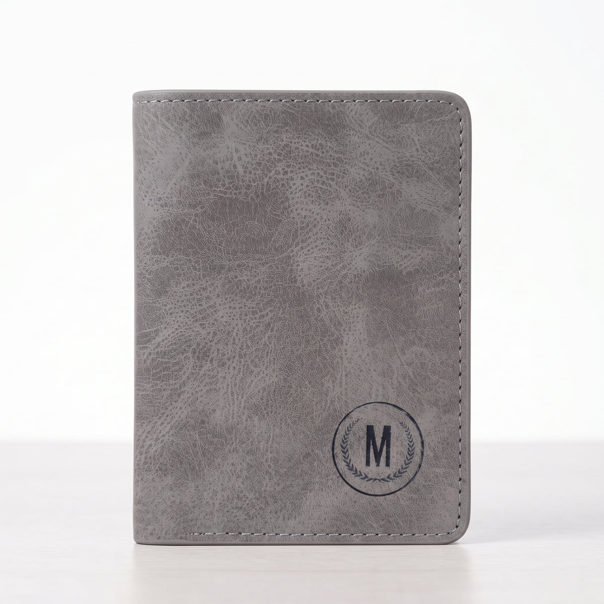 Leather Men's Short Thin Wallet