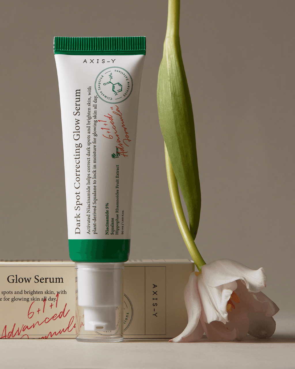 AXIS-Y Dark Spot Correcting Glow Serum – 5% Niacinamide & Squalane Formula (50ml)