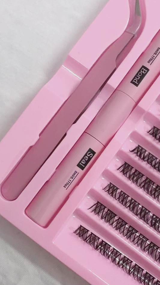 3-in-1 Permanent Eyelash Extension Set – Professional Lash Kit