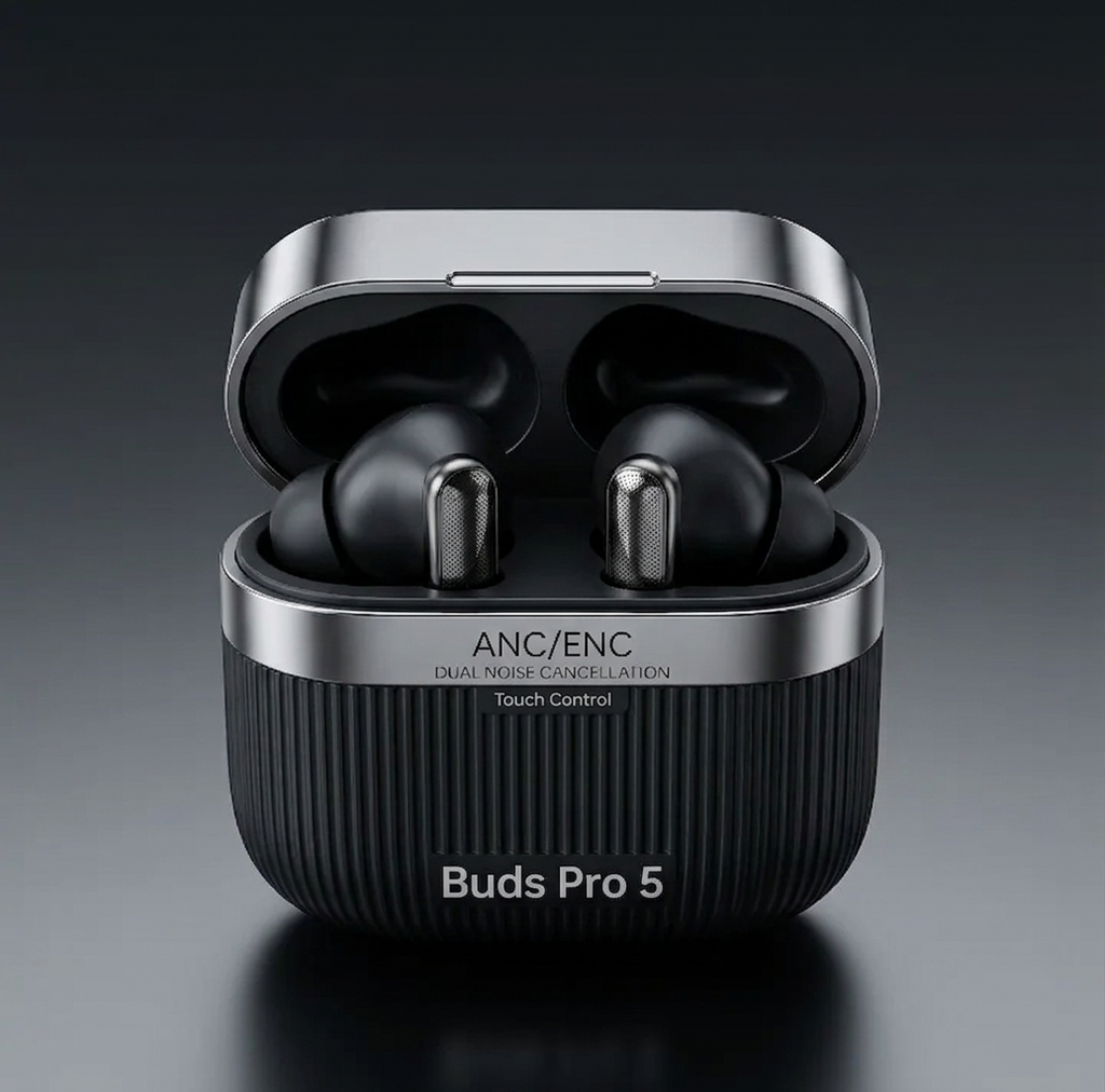 Airbuds Pro 5 – Next-Gen Wireless Bluetooth Earbuds with Immersive Sound
