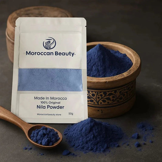 Moroccan Beauty Nila Powder – Blue Skin Whitening Powder (120g)