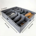 Shoe Organizer – Under Bed & Closet Storage Box, Premium Imported Quality
